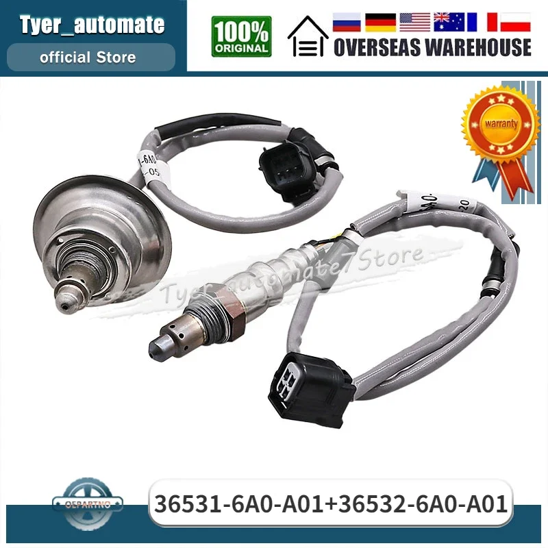 

2 шт. кислородный датчик вверх и вниз, лямбда-зонд для Honda Accord 1.5L Gas 36531-6A0-A01 36532-6A0-A01 2018-2020 гг.