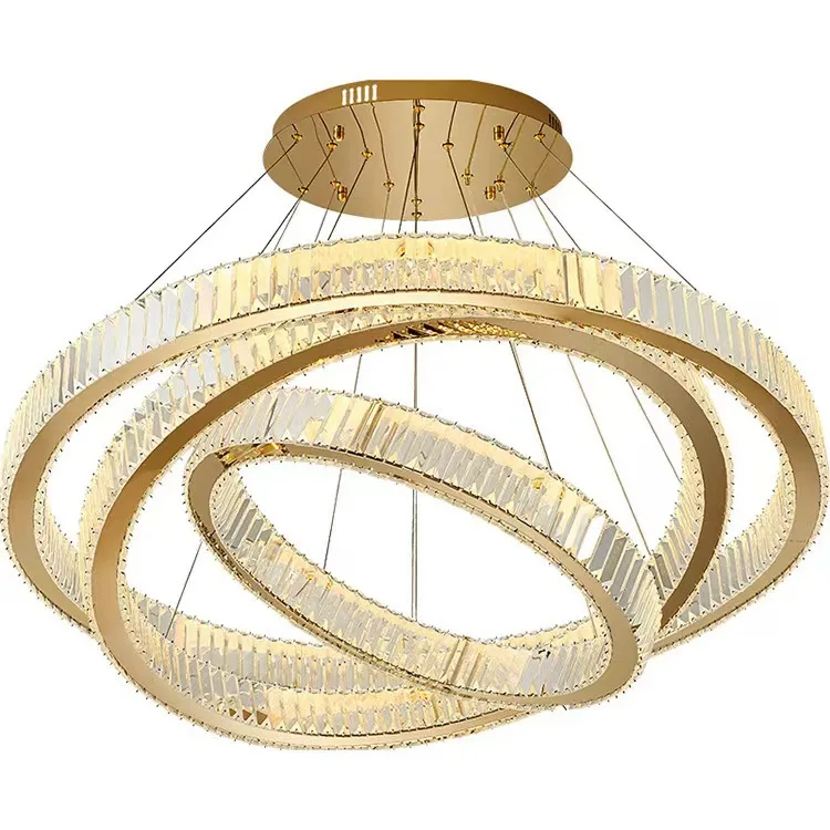 

Light modern minimalist atmosphere high-end dining room master bedroom ring duplex building