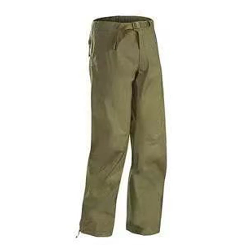 Pantaloni tattici impermeabili con cerniera completa, tattici antivento, impermeabili, traspiranti e antipioggia alpinismo all\'aperto