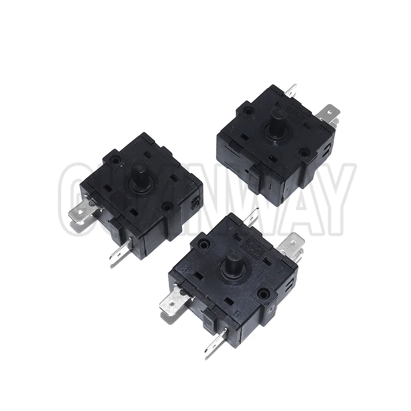 2Pin 3Pin 5Pin Rotary Switch Selector AC 250V 16A Radiator Electric Room Heater Position