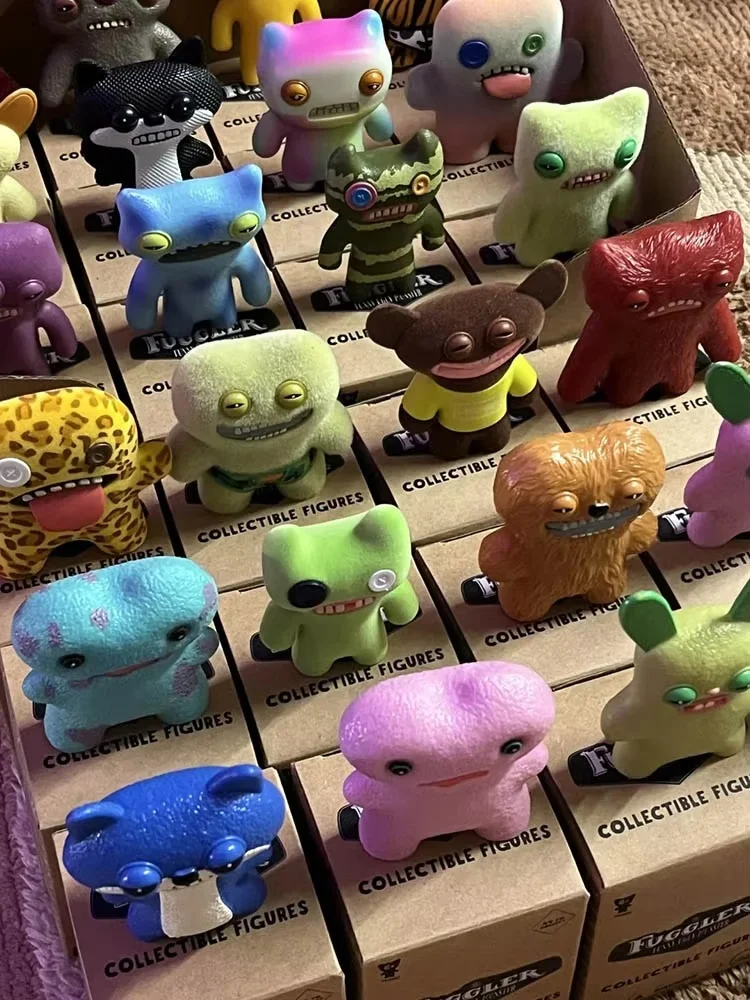 

Официальный брелок Fuggler Teeth Monster Series Blind Box, фигурка-милая уродливая игрушка, коллекционный декор, подарок для детей с цепочкой
