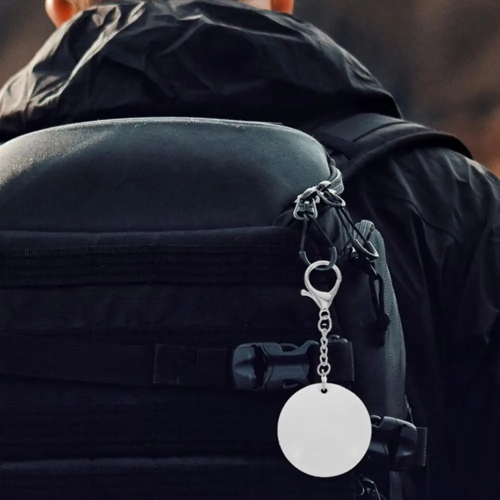 USB C Rechargeable Heart Shape Keychain Light Keychain Clip Heart Shaped Mini LED Bag Light Touch Switch LED Light