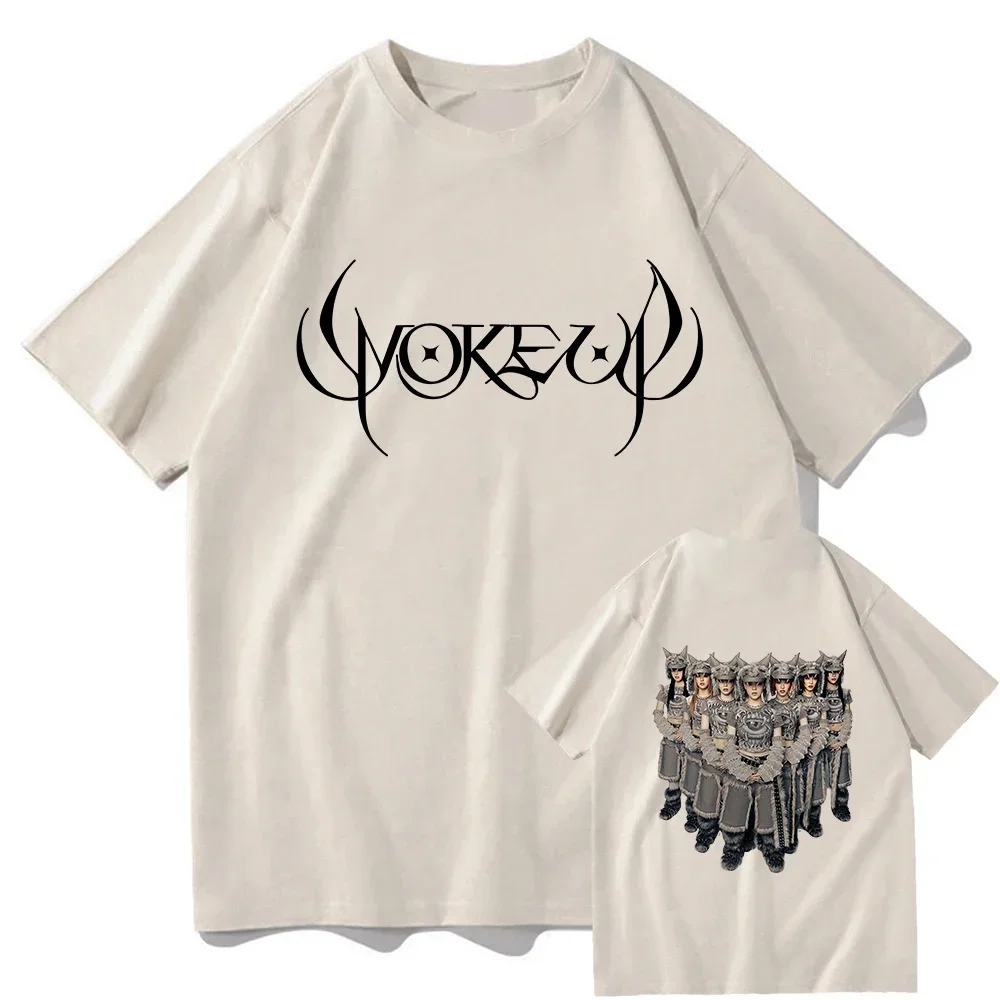 Girls Band Xg Album Woke Up Tshirt New Album  Men/Women Clothing Harajuku T-shirt Unisex Vintage Cotton Tops Graphic T Shirts