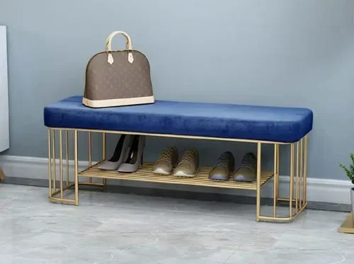 

Customize Color Shoe Stool With Shoe Storage Rack Door Side Home Simple Living Room Rest Bench Sofa