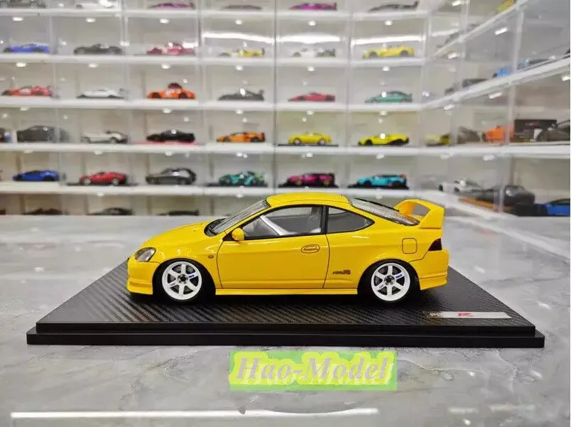 IG 1/18 para DC5 Honda INTEGRA tipo coche en miniatura de resina juguetes fundidos a presión niños regalos de cumpleaños Hobby colección de exhibición adornos regalos