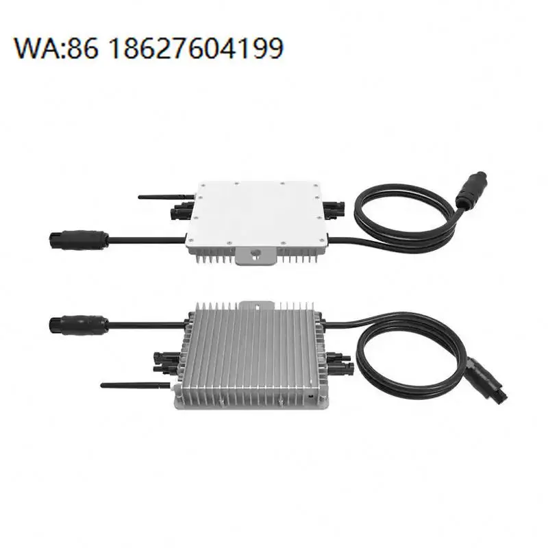 500W-1000W Single Phase Grid Tie Micro Inverter WiFi MPPT IP65 Waterproof EU Standard Balcony Solar System