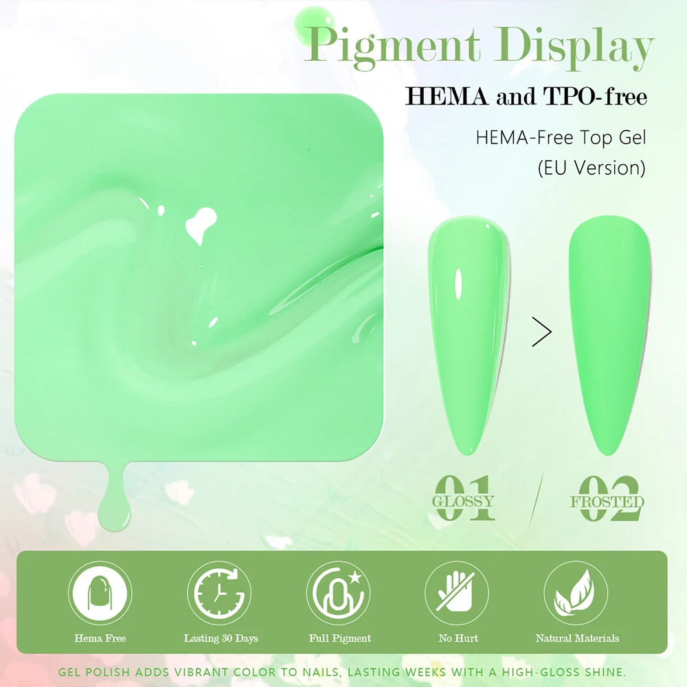 Vendeeni 36 Farben/Set Vier Jahreszeiten Einfarbiger Gel-Nagellack TPO HEMA-FREI Semi-Permanenter UV-Soak-Off Gel-Lack mit Display – Detail 14