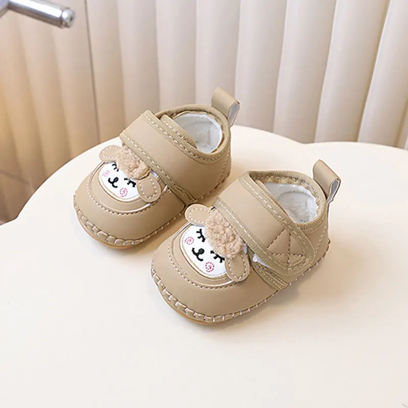 Fashion Baby Shoes 2025 Autumn New Kids Leather Shoes Simple Versatile Girls' Casual Shoe Comfort Non Slip Baby First Walkers