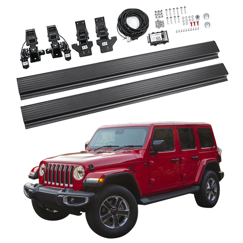 Automatic Electric Power Side Step Running Board For Jeep Wrangler JL 2018-2023