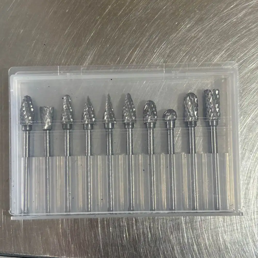 Professional Carbide Rotary Burr Bits For For Yili Metal Woodwork Engraving File Grinder Accessory Polishing Tool Set