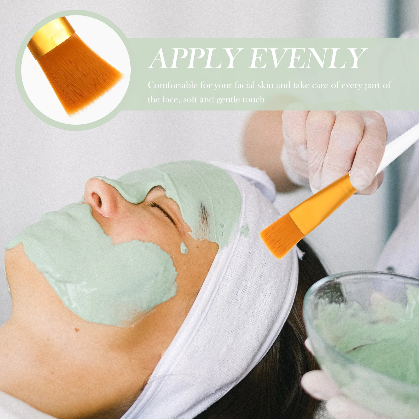 10 stücke Gesichtsmaske Pinsel Klarer Griff Waschbar Für Gel Creme Masken Schönheit Werkzeug Schlamm Applikator Gesichtsmaske Applikator Hautpflege pinsel