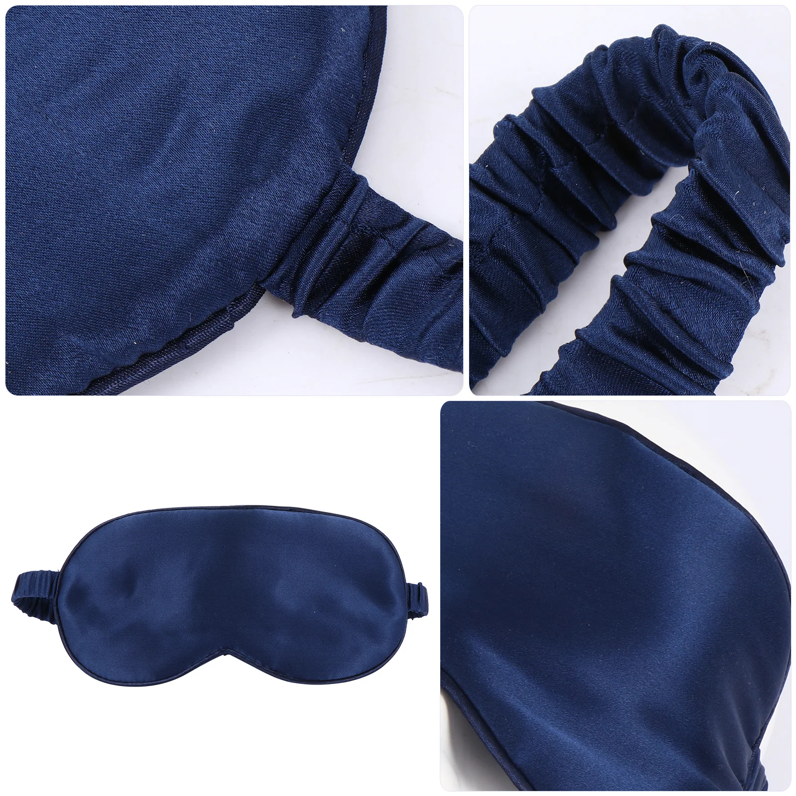 

Silk Eye Mask Natural Sleep Eyeshade For Women Night Use Darkening Eye Cover Blindfold