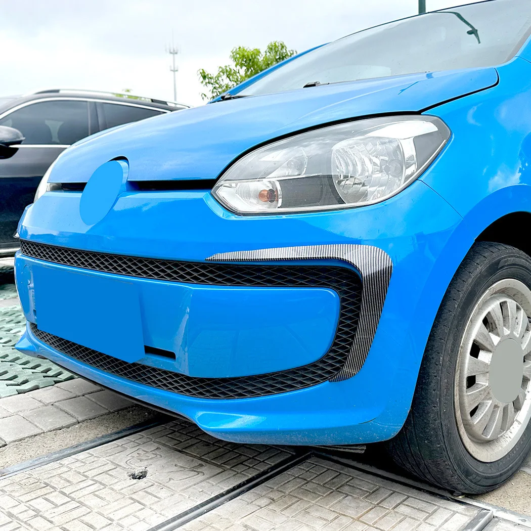 For Volkswagen VW UP 2011 2012 2013 2014 2015 Car Front Bumper Spoiler Splitter Air Intake Grille Trim Cover ABS Tuning