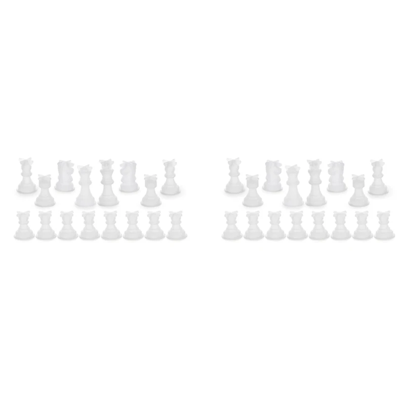 

2 шт., силиконовая форма для шахматных фигур