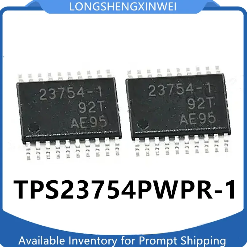 1PCS NEW TPS23754PWPR-1 Screen Printed 23754-1 HTSSOP-20 Ethernet Power Supply Controller IC Chip