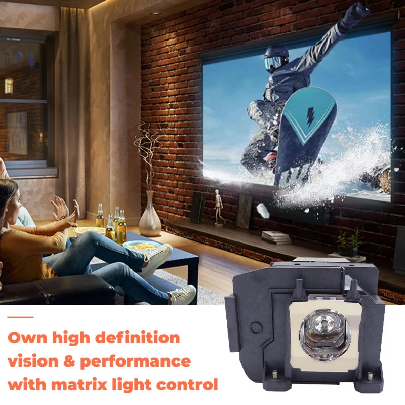 Inmoul สําหรับ ELPLP85 EPSON PowerLite HC 3000 3100 3500 3600e 3700 3900 EH-TW6600 TW6600W TW6700 TW6800 TW7000 TW7100