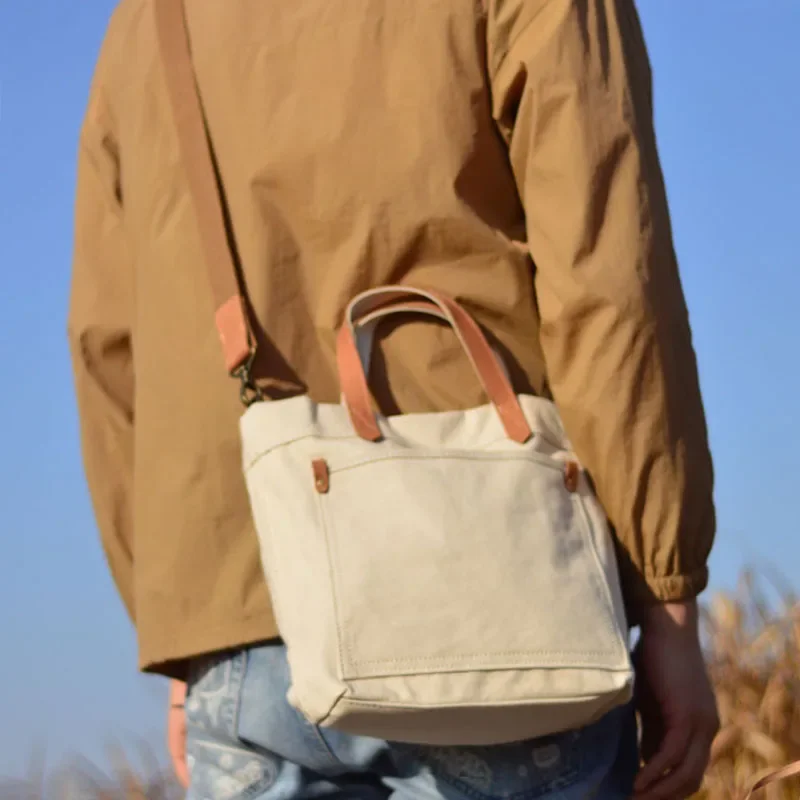 

Original design Large capacity art small fresh canvas bag Student schoolbag preppy shoulder bag Crossbody male bag large