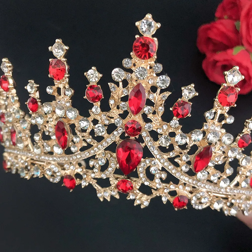 

Изящная тиара-корона со стразами для свадьбы и торжеств, аксессуар для волос, подходит для выступлений, вечеринок, свадеб. Корона со стразами.