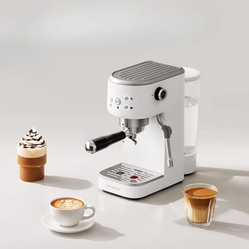 Small Home Coffee Machine Italian Semi-automatic Coffee Machine Steam Milk Frothing Function Portable Coffee Maker