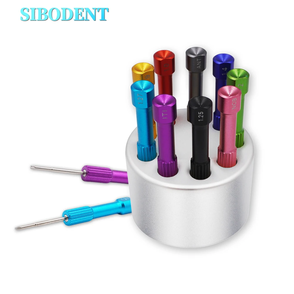 

Отвертка для дентальных имплантатов, набор инструментов из нержавеющей стали для зуботехнических лабораторий, микроверты, стоматологические инструменты и оборудование