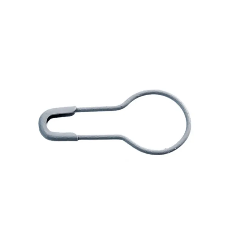 100pcs Copper Knitting Stitch Markers Safety Pin Brooches Findings Flask Gourd Bulb Shape DIY Craft Supplies Sewing Accessories