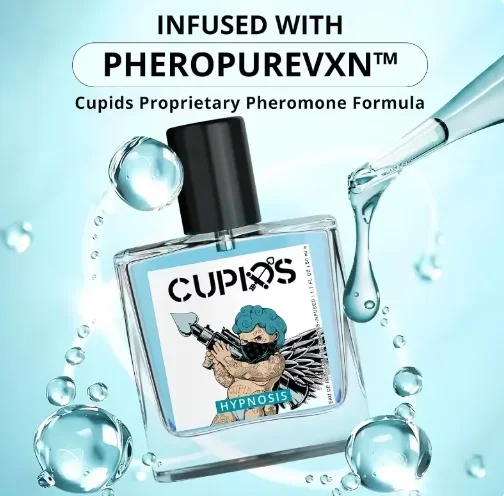 50ml Original Cupid Men\'s Pheromone Cologne Lasting Mature Hypnotic Rich Fragrance High Quality Hombre Perfume Body Spray