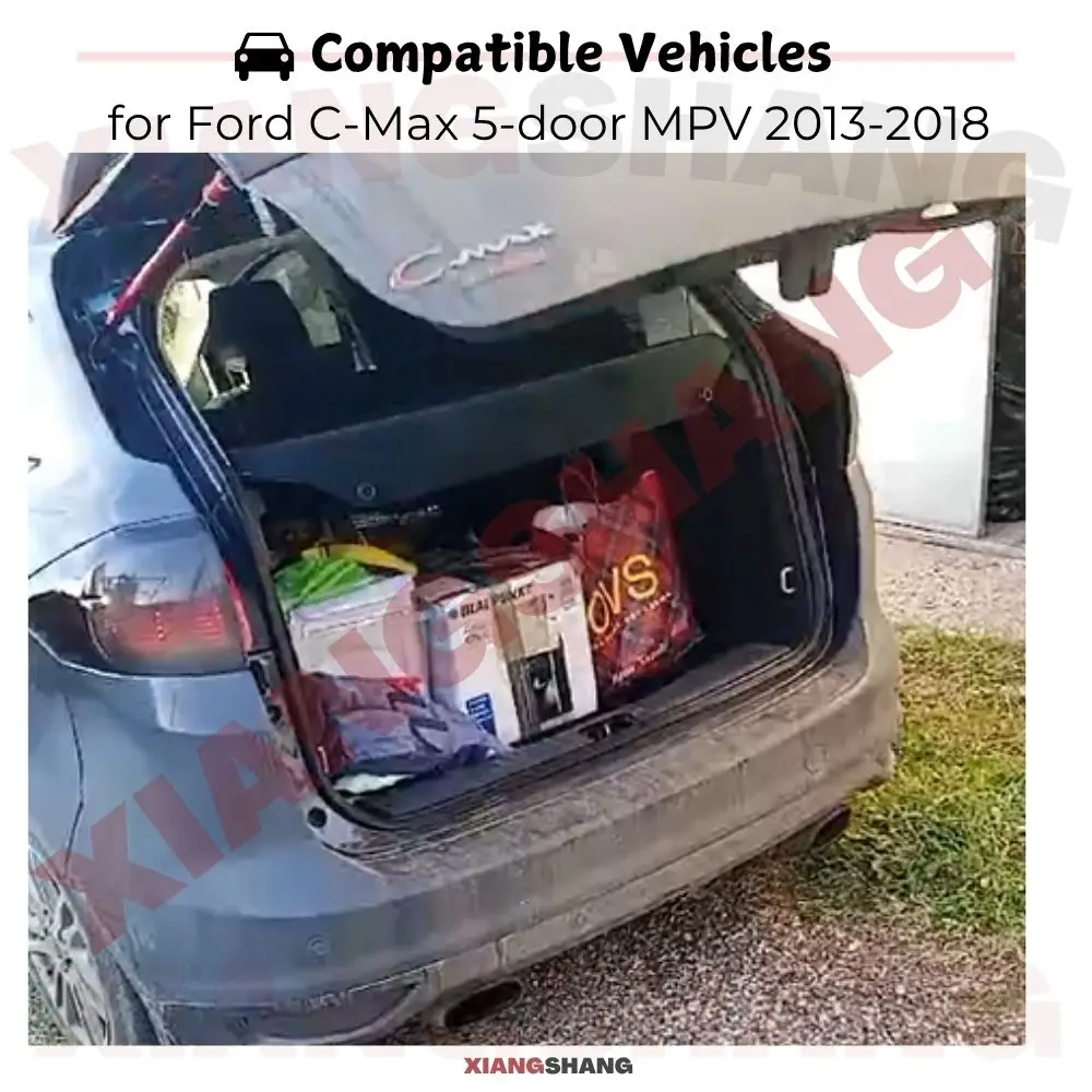 

Auto Pop-Up Trunk Struts for Ford C-Max 5-door MPV 2013-2018 Automatic Opening Gas Lift Supports with Springs Boot Struts