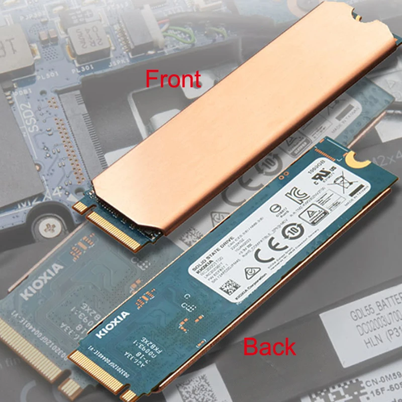 1 комплект M.2 NVME 2280 2242 2230 SSD-радиатор PS5 Радиатор твердотельного накопителя для ноутбука M2 2280 NGFF PCI-E SSD