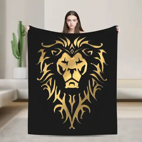WOW Game World of Warcraft Gamer Blanket Quality Soft  Throw Blanket Winter Travel Bedroom Fashion Bedspread