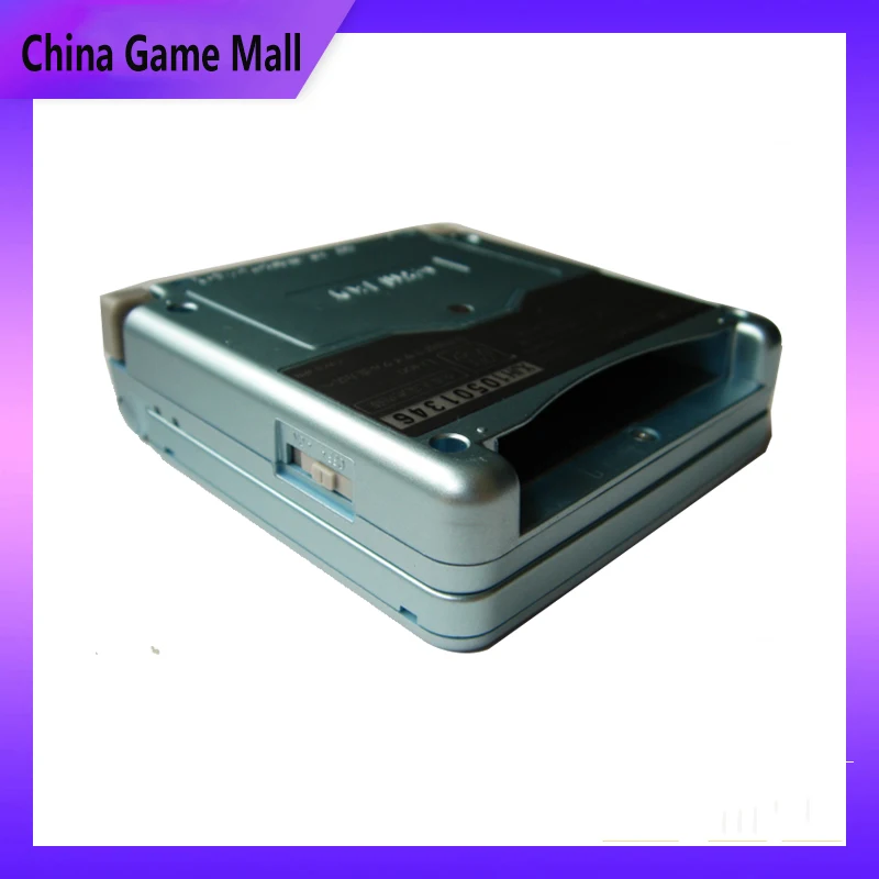 ل GBASP GBA SP الأصلي تجديد لعبة وحدة التحكم ، مع iPS الخلفية LCD وزارة الدفاع وحدة التحكم وسطوع 6-level