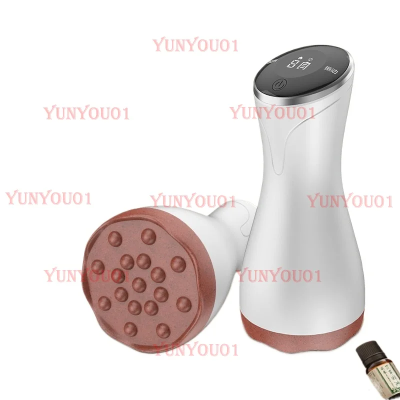 Electric Hot Compress Scraping Instrument Board Vibration Warm Moxibustion Instrument Portable Moxibustion Home Massage