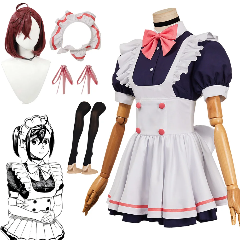 

Anime Dan Dan / Dan Dadan Cosplay Momo Ayase Dress Cloth Hallowmas Costume Carnival Party Roleplay Suits Outfits For Women Adult