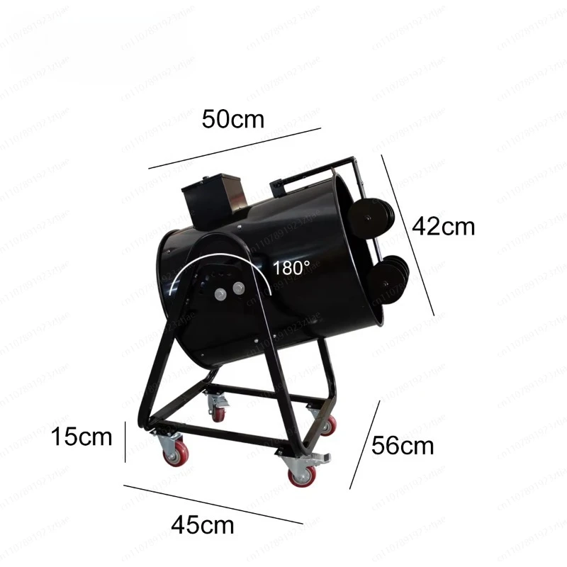 Easily and Quickly Install The 1200W Ribbon Stadium Shot Peening Machine with Powerful Fan Flight Tractor