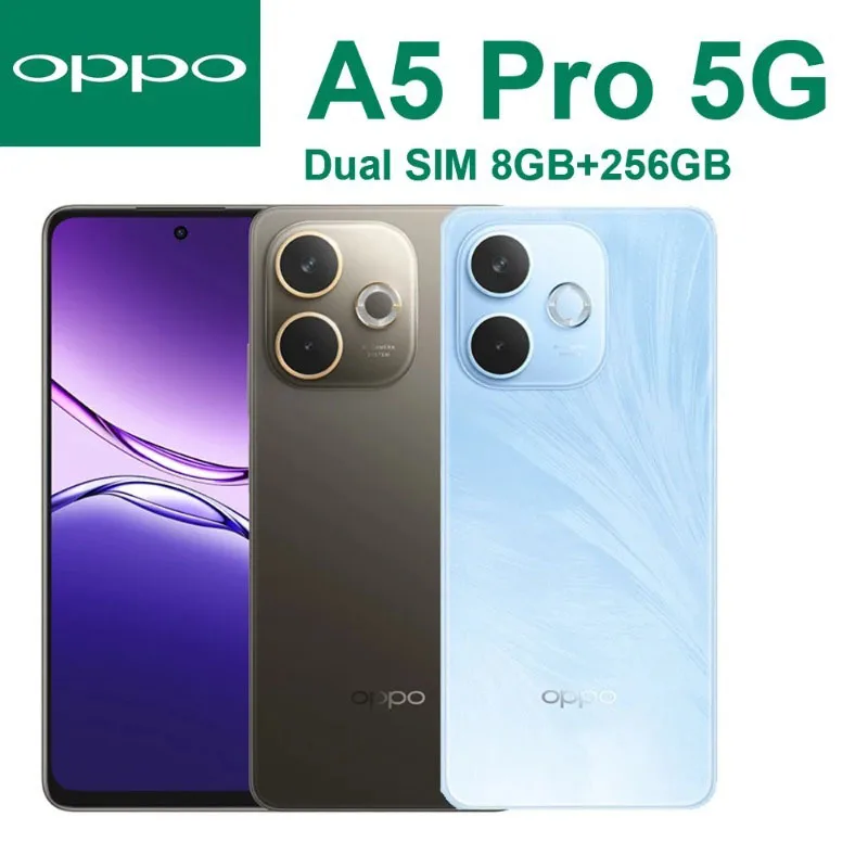 OPPO A78 6.56" 8GB+256GB Dual SIM Global Version 45W Super Fast Charging Anti-drop Smartphone