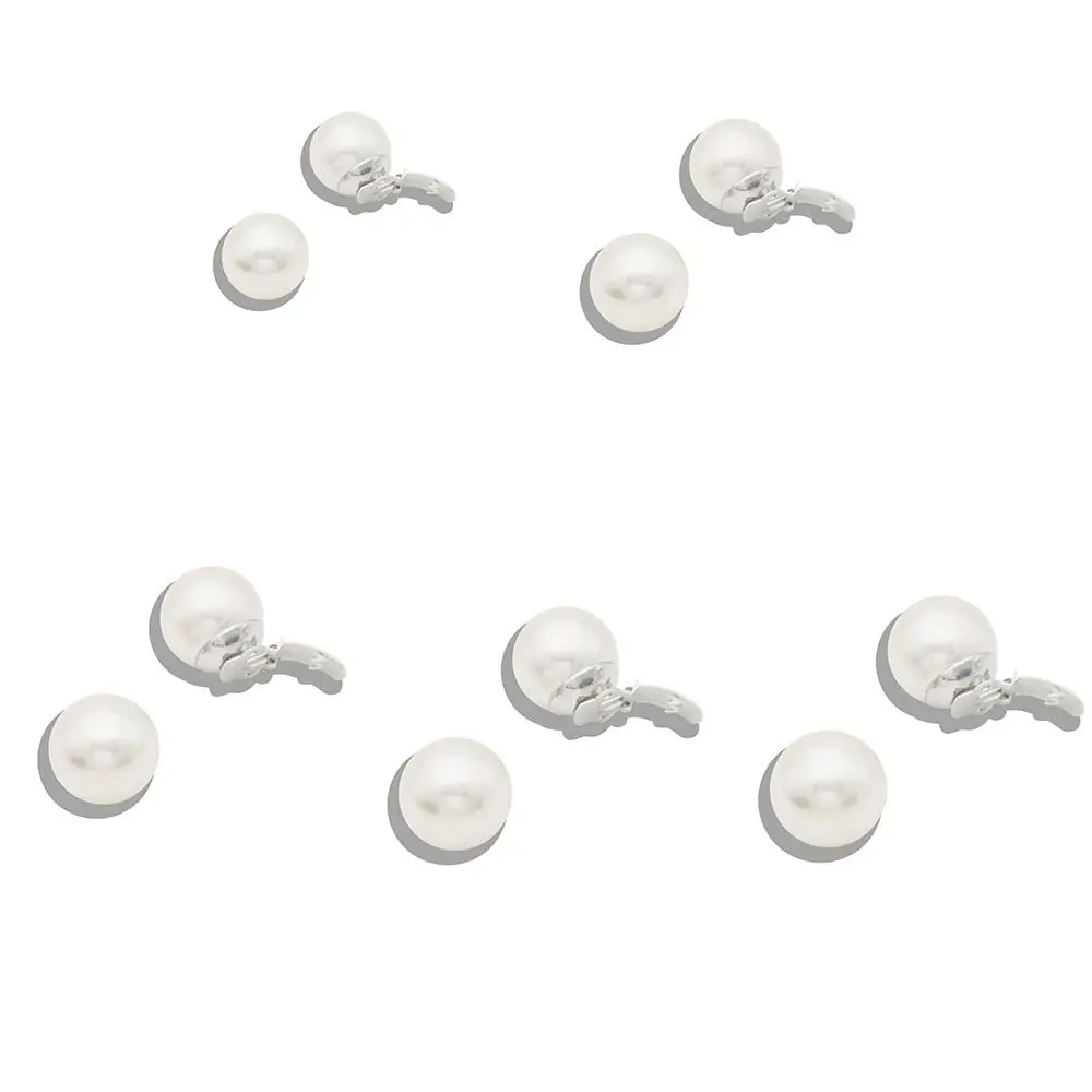 

2pcs Accessories Wedding High Heel Charm Buckle Pearl Decoration Clips Big Pearl Shoe Decorations