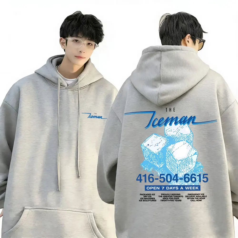 

New Rapper Drake ICEMAN Album Graphic Hoodie Men Women Hip Hop Fashion Pop Music Streetwear Unisex Casual Oversized Sweatshirt