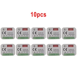 SMG-662 Universal Garage Door Receiver RX Multi 300-900MHz AC/DC 9-30V Gate Remote Control Switch Module Relay For 433MHz 868MHz