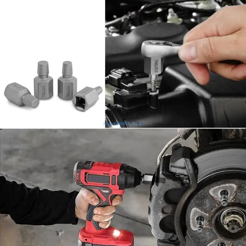 896B Screw Extractor Set Easy Out For Removing Broken Rusted Bolts Stripped