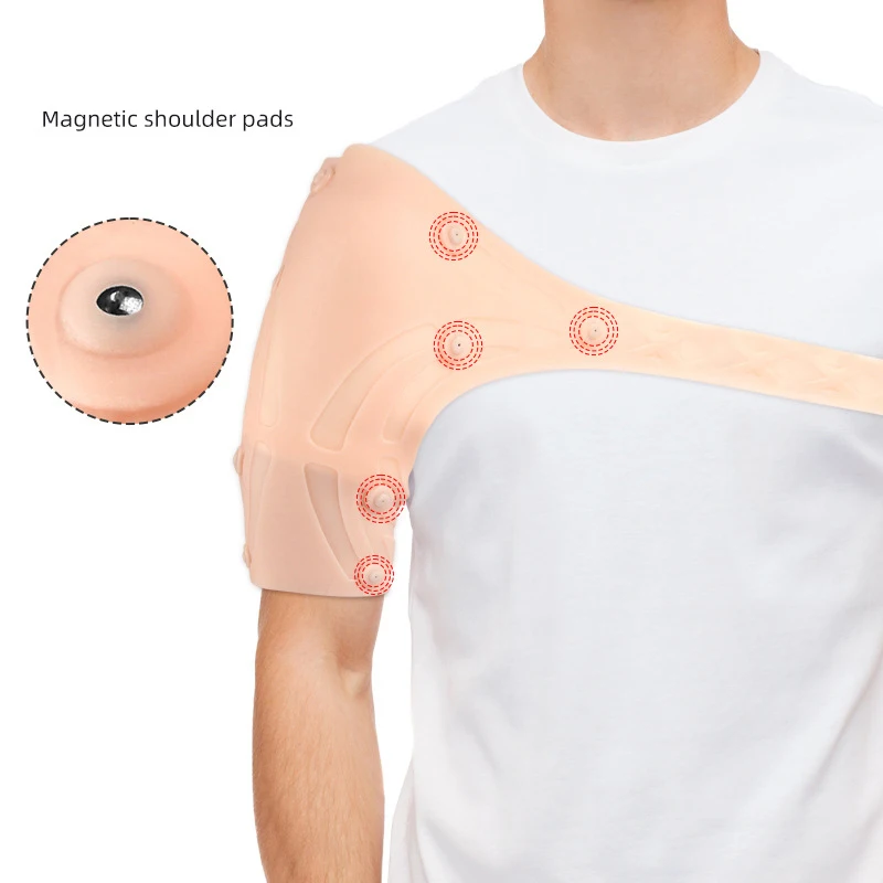 Magnetic Shoulder Support Stability Brace For Men And Women Orthosis Shoulder Compression Wrap Sleeve For Joint Pain Relief