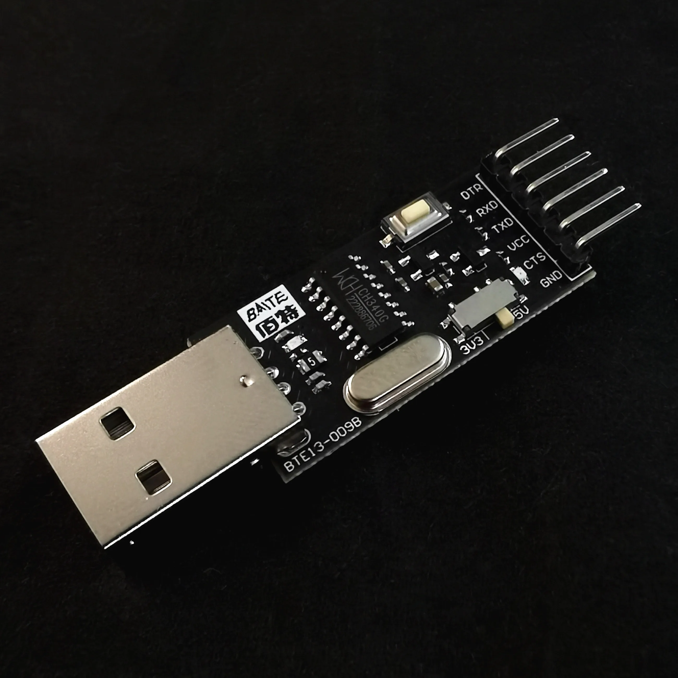 Convertitore da USB a TTL modulo UART CH340G CH340 interruttore 3.3V/5V per chiave di ripristino STC avvio freddo o porta Pro Mini MEGA328/MEGA168 a