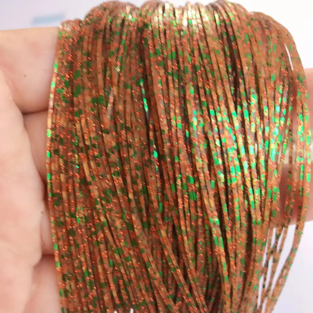 22strands/pcs 5pcs/lotFishing Lure Silicone Skirt Layers Multi-Strand Rubber Material Tackle Craft DIY Spinnerbait jig Buzz bait