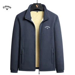 Chaqueta cálida y de felpa de algodón bordado exquisito para hombre de otoño e invierno, elegante e informal, Top de talla grande