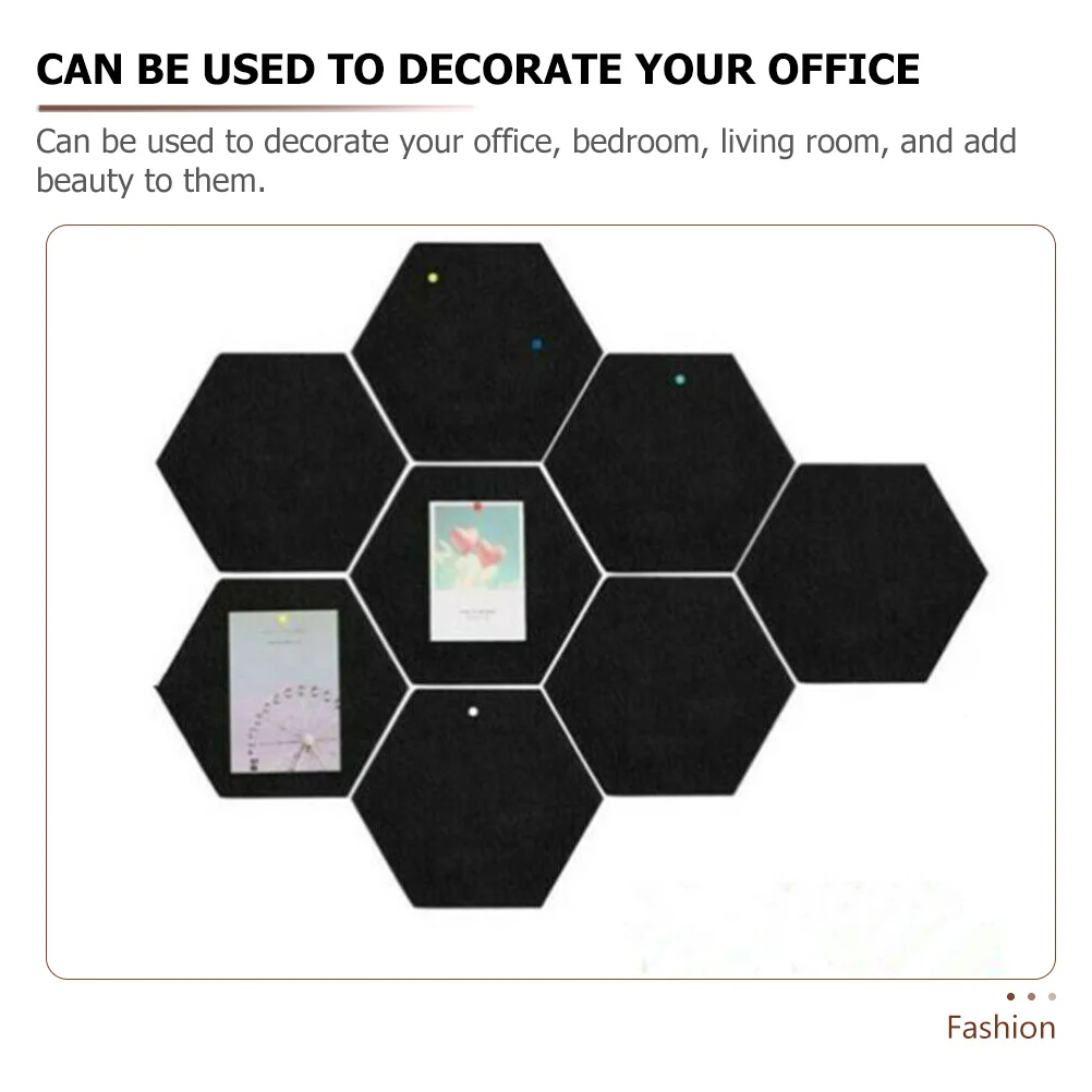 

12pcs Wall Decorative Panels Hexagon Sound Absorbing Material For Home Office Studio Gym Acoustic Insulation Boards