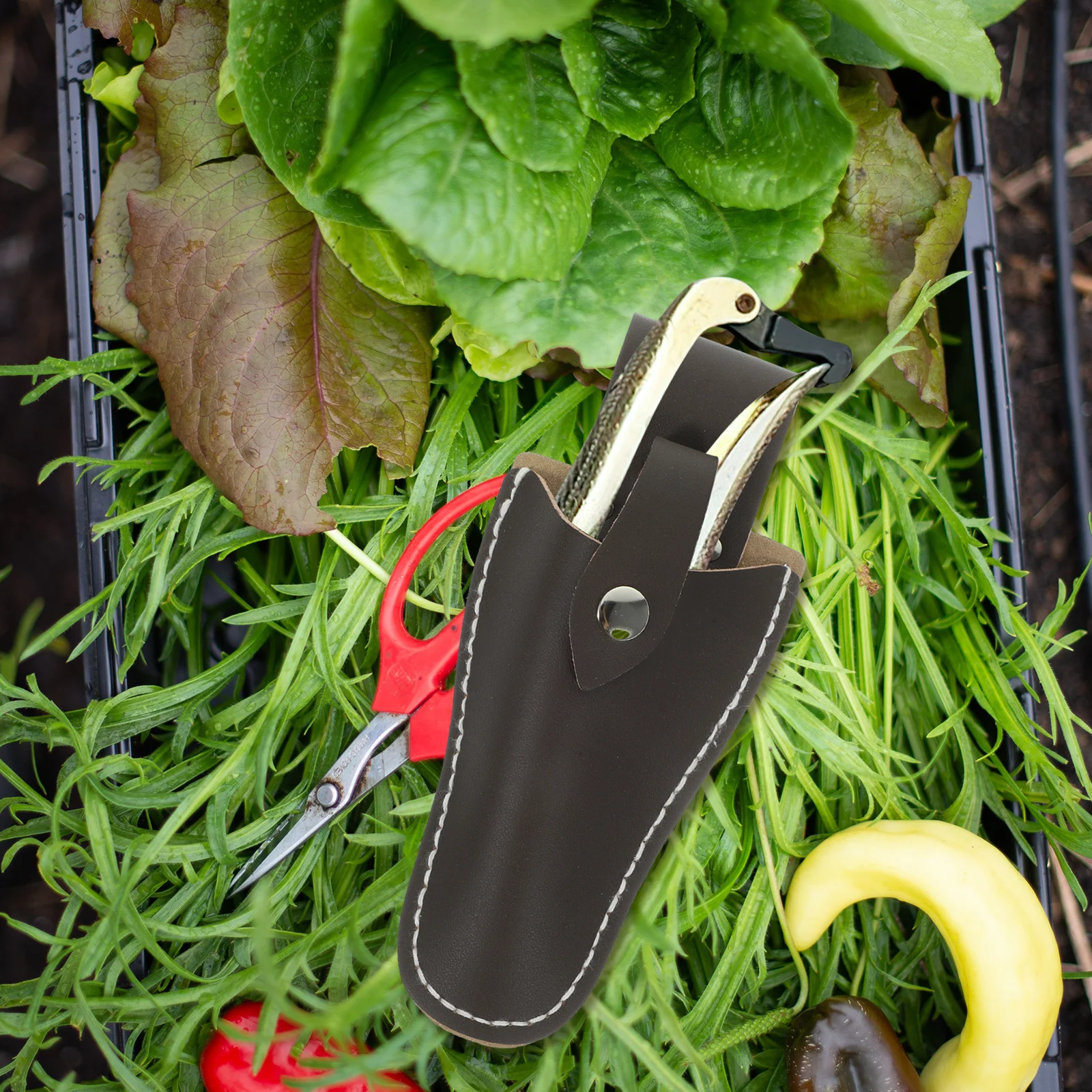 

2Pcs Pruner Scissor Cover Protective Sheath for Gardening Pruning Shears Holder Case Sturdy Portable Scissor Bag