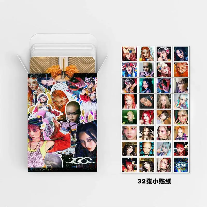 92PCS XG Girl Group Holographic Photo Cards Set - JURIA CHISA JURIN Collectible LOMO With Bonus Stickers image 5