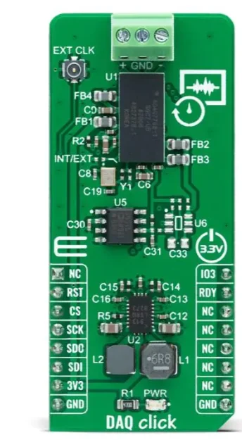 

MIKROE-4495 DAQ Click ADAQ7768 Data conversion