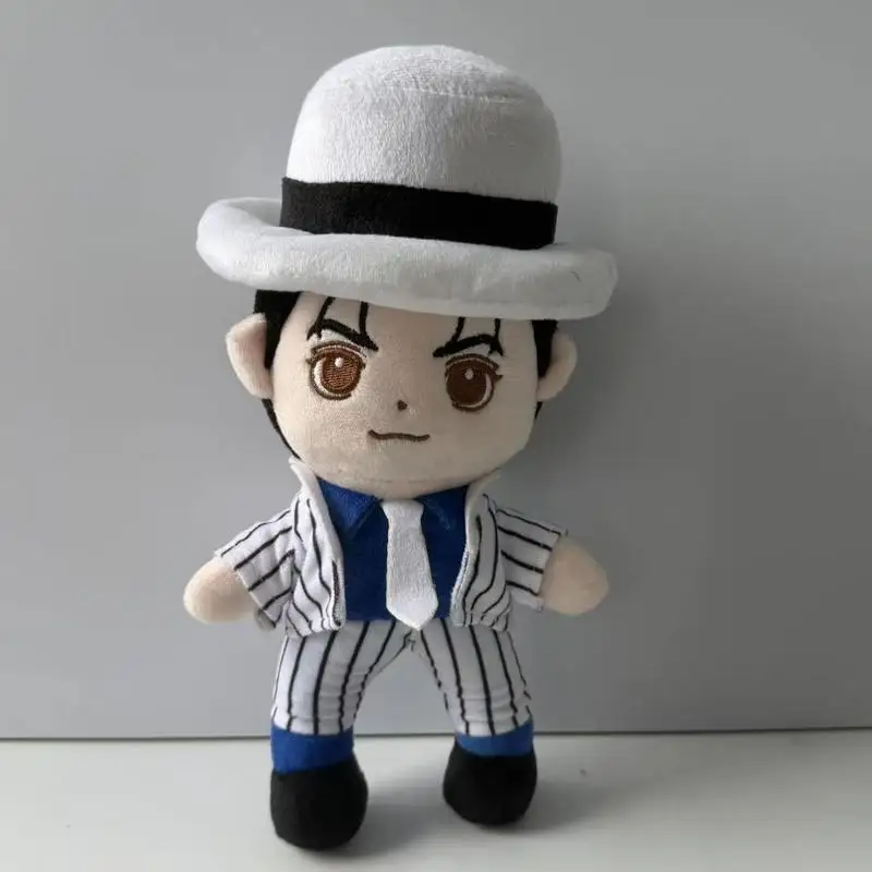 25cm Standing Michael Plush Toy Cute Jackson Soft Stuffed Doll Collectible MJ Doll Sleep Companion Doll Home Decor Birthday Gift