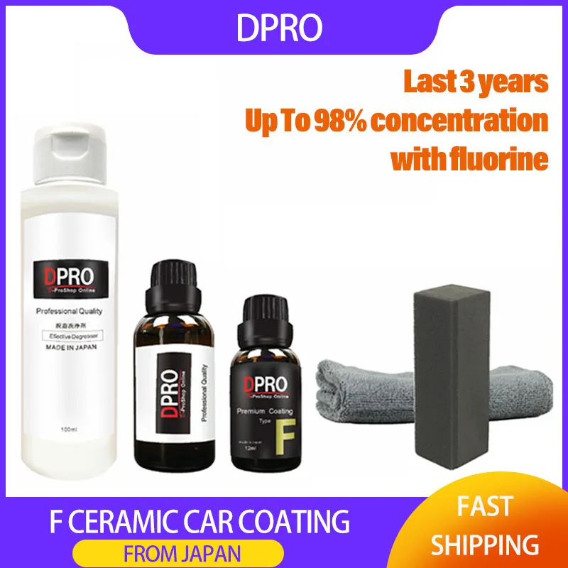 Dpro Verf Zorg Keramische Auto Coating Waterdichte Nano Jassen Super Hydrofobe Spray Auto Polish Was Vloeibare Glas Auto Reiniging