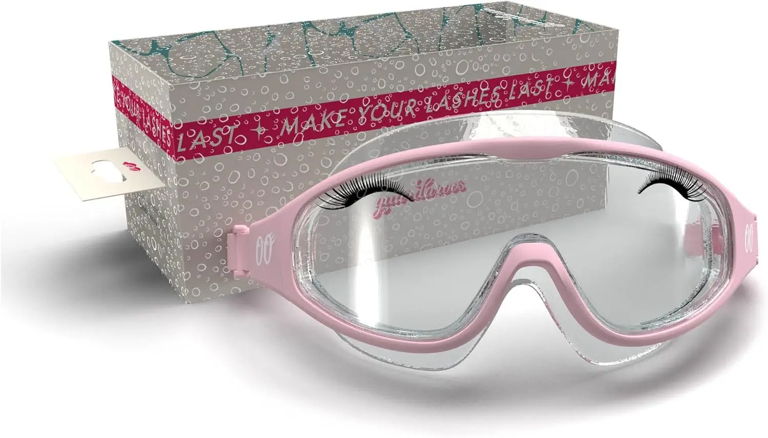 

Lash Goggles for Shower, Bath, Steam & Pool with Anti-Fog Design