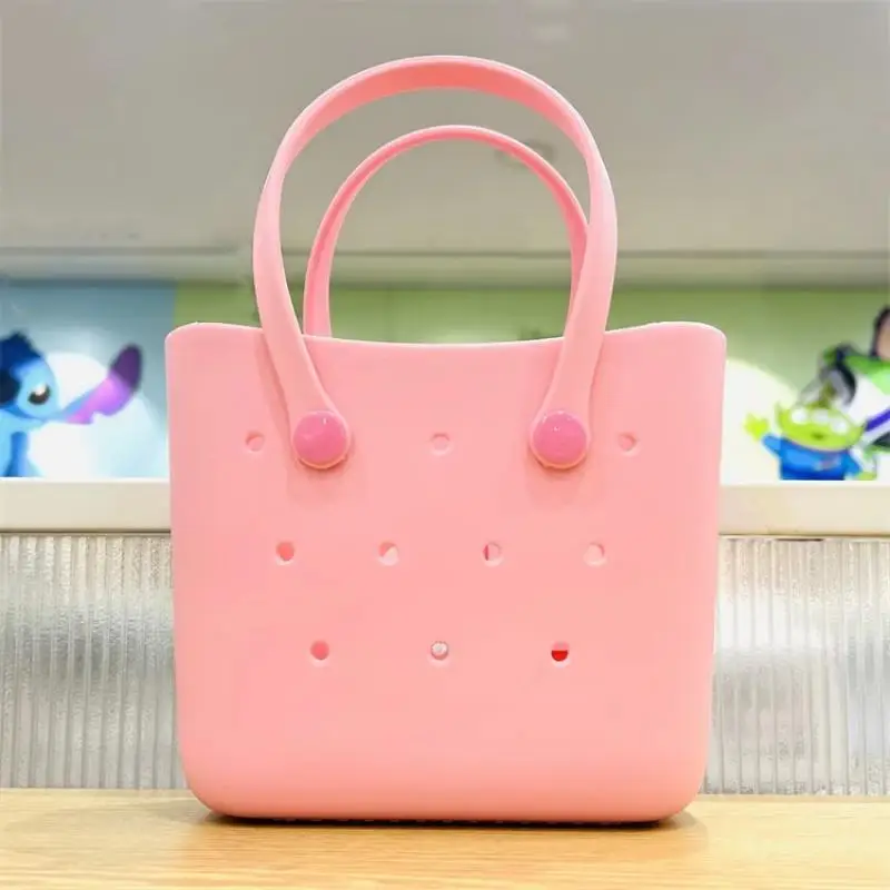 Miniso Kawaii Loopy Handbag Bento Bag Beach Bag Waterproof Cartoon Portable Fashion Cute Girls Gift Birthday Gift For Girlfriend